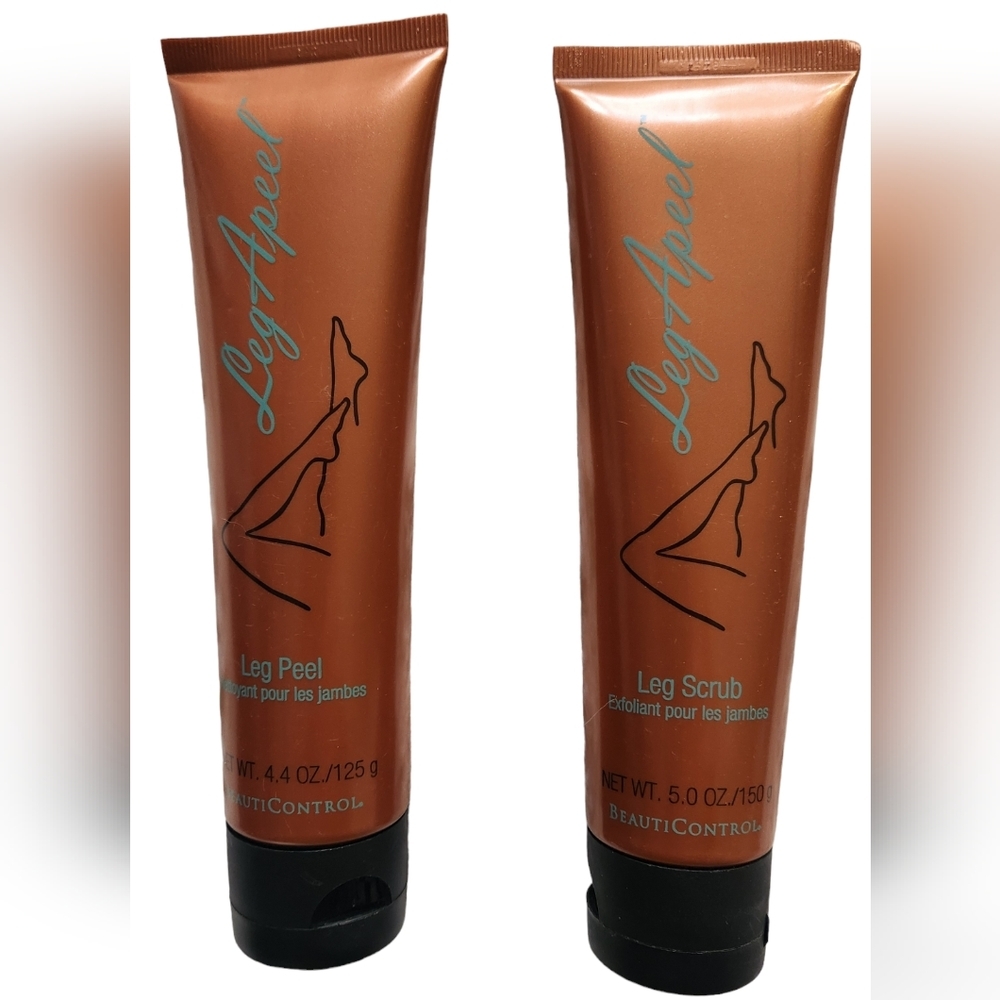 Sealed Unopened BeautiControl Leg Apeel Leg Scrub and Leg Peel